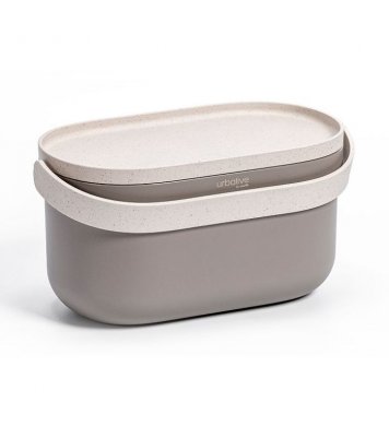 Nádoba na bioodpad - taupe 4l Plastia 2