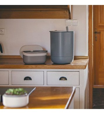 Nádoba na bioodpad - taupe 4l Plastia 6