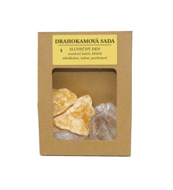 Nandi Drahokamová sada pro přípravu krystalové vody - Slunečný den 200g