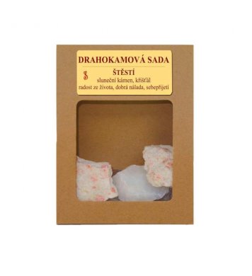 Nandi Drahokamová sada pro přípravu krystalové vody - Štěstí 200g