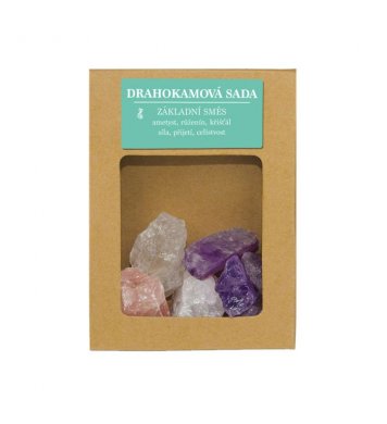 Krystalová směs na vodu Drahokamová sada - Základní směs 200g