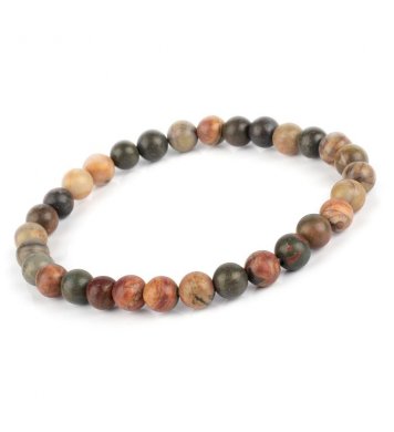 Náramek Jaspis Picasso 6mm