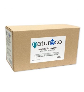 NaturEco Tablety do myčky all-in-one premium 40ks