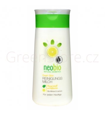 Neobio Fresh Skin Čistící mléko Bio Máta 