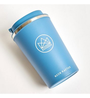 Designový nerezový termohrnek na kávu i čaj