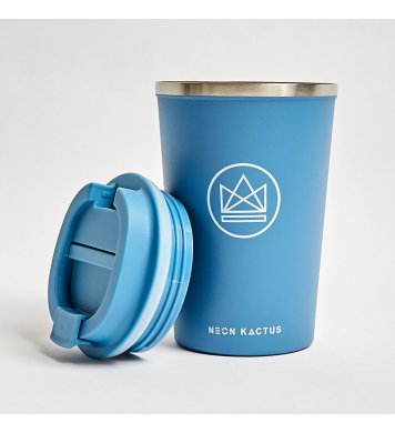 Designový nerezový termohrnek na kávu i čaj