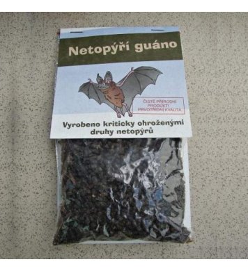 Netopýří guano - vynikající hnojivo a lákadlo netopýrů