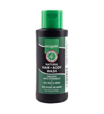 Ochranný vlasový a tělový šampon s citronelou 100ml Incognito