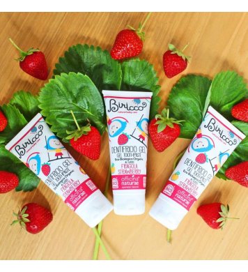 Přírodní zubní pasta pro děti jahoda bio Officina Naturae