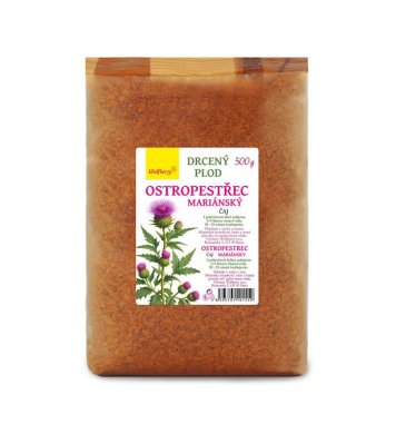 Ostropestřec plod drcený bylinný čaj 500g Wolfberry