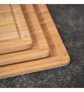 Bambusové krájecí prkénko s drážkou