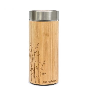 Pandoo Vakuová termoska na čaj s nerezovým sítkem 360ml