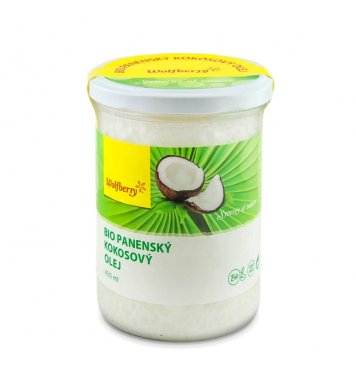 Panenský kokosový olej BIO 400ml Wolfberry