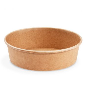 Papírová kraft miska BOWL 1000ml 185mm (50ks)