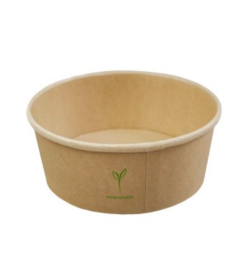 Papírová kraft miska BOWL 750ml (50ks)