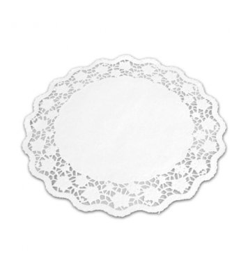 Papírová krajka pod dort 24cm (100ks)