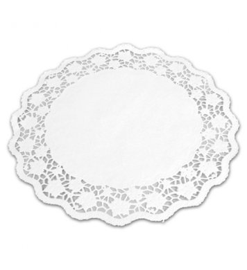 Papírová krajka pod dort 30cm (100ks)