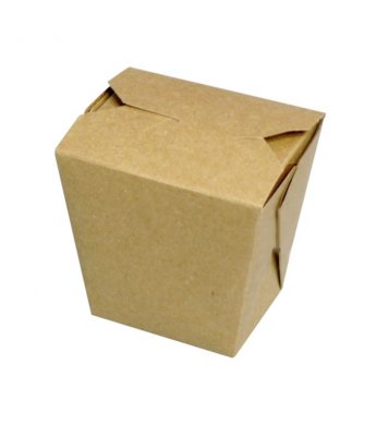Papírový kraft box na nudle 750ml (40ks) 3
