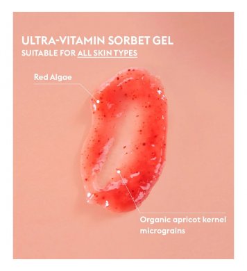 přírodní francouzský Patyka Rozjasňující sorbetový peeling 50ml