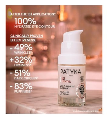 exkluzivní Patyka Zpevňující a omlazující krém na oční okolí Lift Essential 15ml