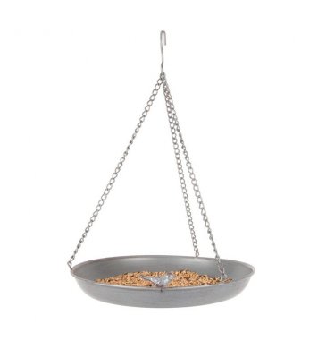 Pítko - Krmítko pro ptáky závěsné - kovové zelená domácnost