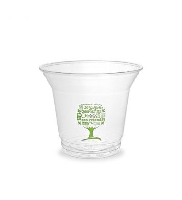 PLA Kelímek 250ml 96mm Green tree BIO (50ks)