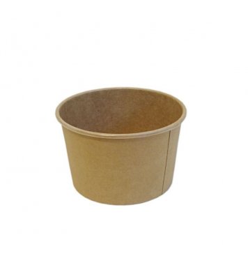 Polévkový kelímek kraft 250ml ⌀98mm (50ks)