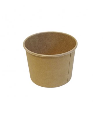 Polévkový kelímek kraft 350ml ⌀98mm (50ks)