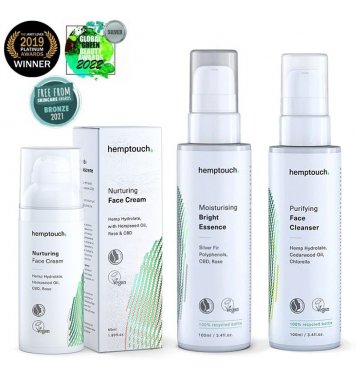 Prémiová 3-fázová péče o pleť Hemptouch