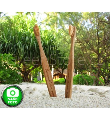 Zubní kartáček z bambusu Curanatura