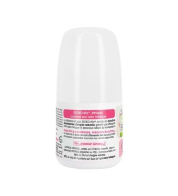 Přírodní deodorant 24h zklidňující - mandlové mléko 50ml SO´BiO
