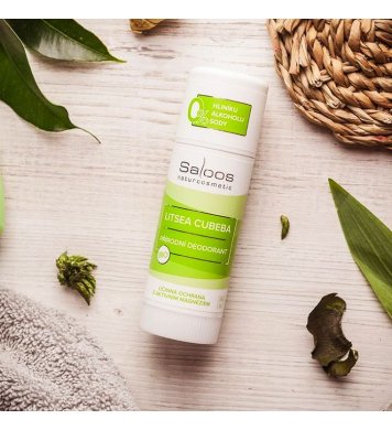 Přírodní deodorant bez sody Litsea cubeba 50ml BIO Saloos 2