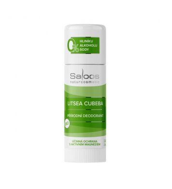 Přírodní deodorant bez sody Litsea cubeba 50ml BIO Saloos