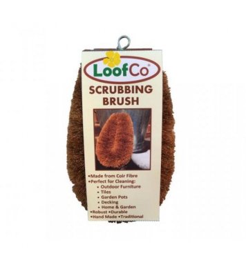 Přírodní kartáč z kokosových vláken na úklid - velký LoofCo