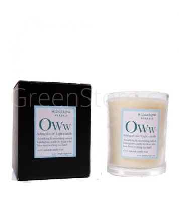 Přírodní relaxační svíčka proti bolesti Oww