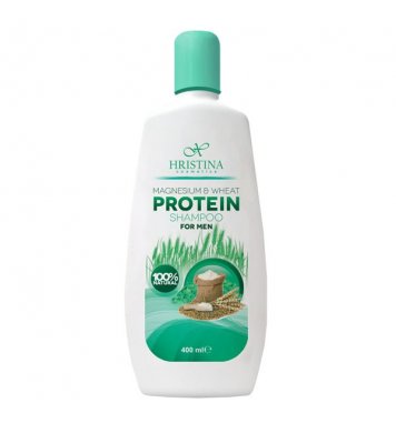 Přírodní proteinový šampon pro muže 400ml Hristina