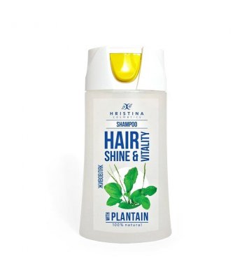 Přírodní šampon pro zdravé a lesklé vlasy Jitrocel 200ml Hristina