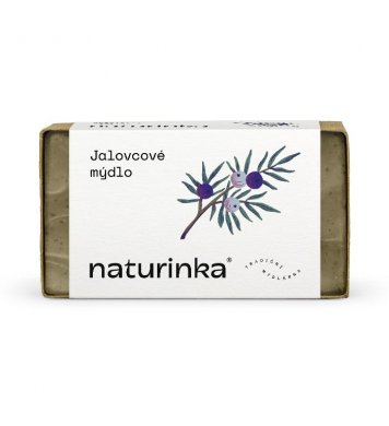 Přírodní tuhé jalovcové mýdlo 110g Naturinka