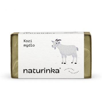 Přírodní tuhé kozí mýdlo 110g Naturinka