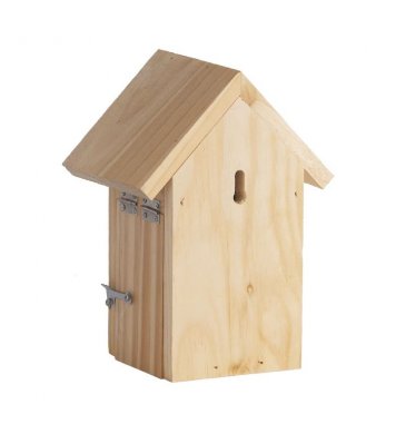 Dřevěná ptačí budka pro malé ptáky