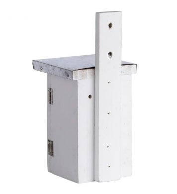 Ptačí budka pro střízlíky - otvor 3cm - bílá Esschert Design 3