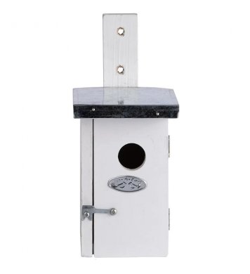 Ptačí budka pro střízlíky - otvor 3cm - bílá Esschert Design 4