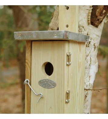 Ptačí budka pro střízlíky - otvor 3cm - přírodní Esschert Design 2