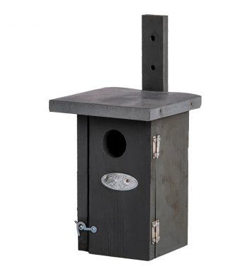 Ptačí budka pro střízlíky - otvor 3cm - šedá Esschert Design 1