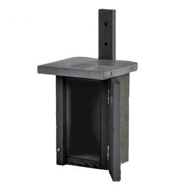 Ptačí budka pro střízlíky - otvor 3cm - šedá Esschert Design 2