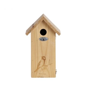 Ptačí budka sýkorník s koňadrou otvor 3,2cm