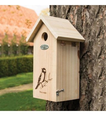 Ptačí budka sýkorník s koňadrou otvor 3,2cm
