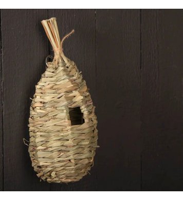 Ptačí budka z mořské trávy 30cm Esschert Design 2