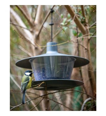 Plastia Ptačí krmítko Finch - antracit šedé