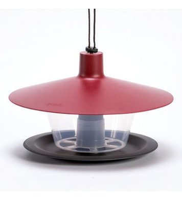 Ptačí krmítko Finch - vínová Plastia